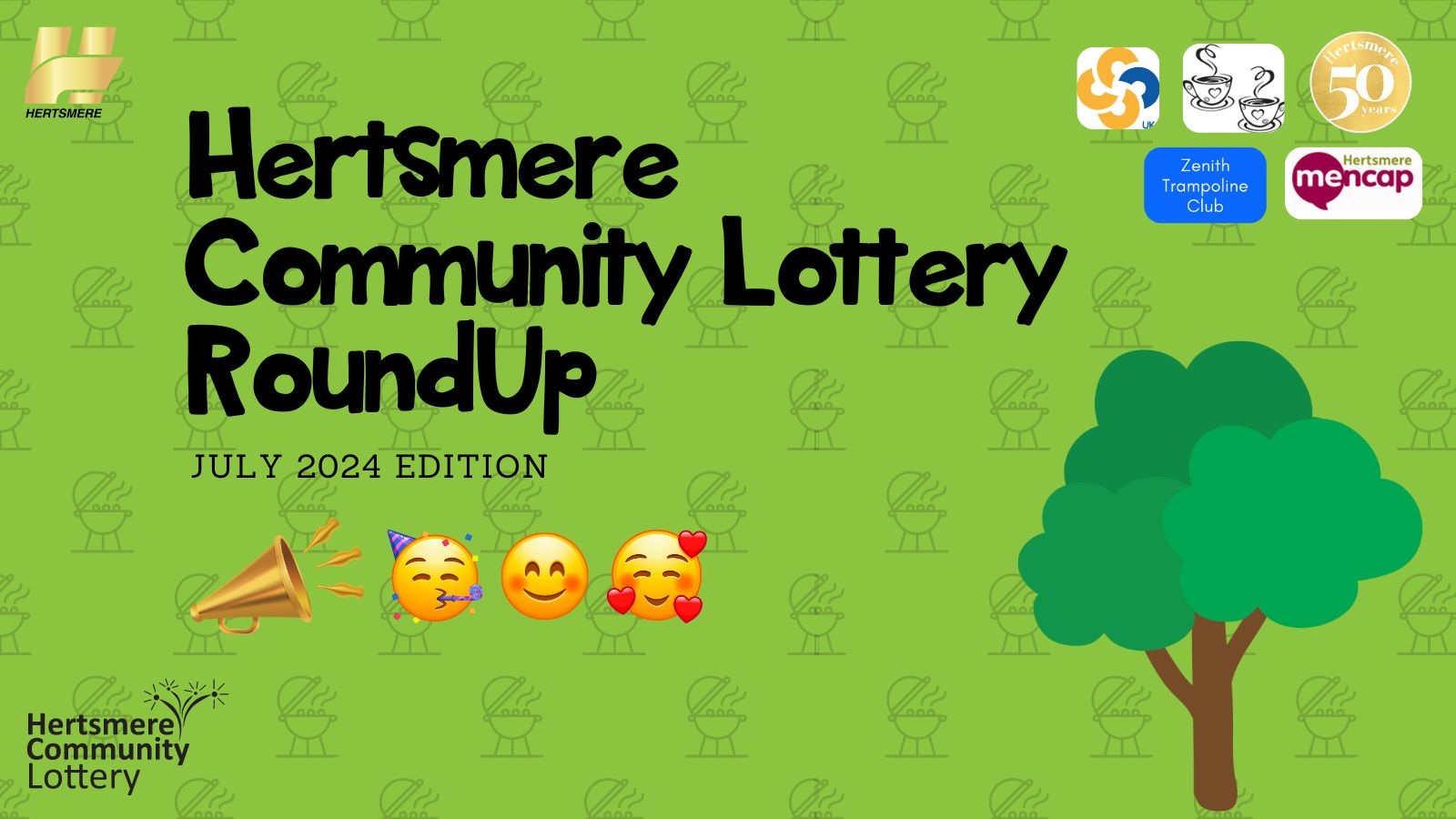 Hertsmere Community Lottery July edition 2024
