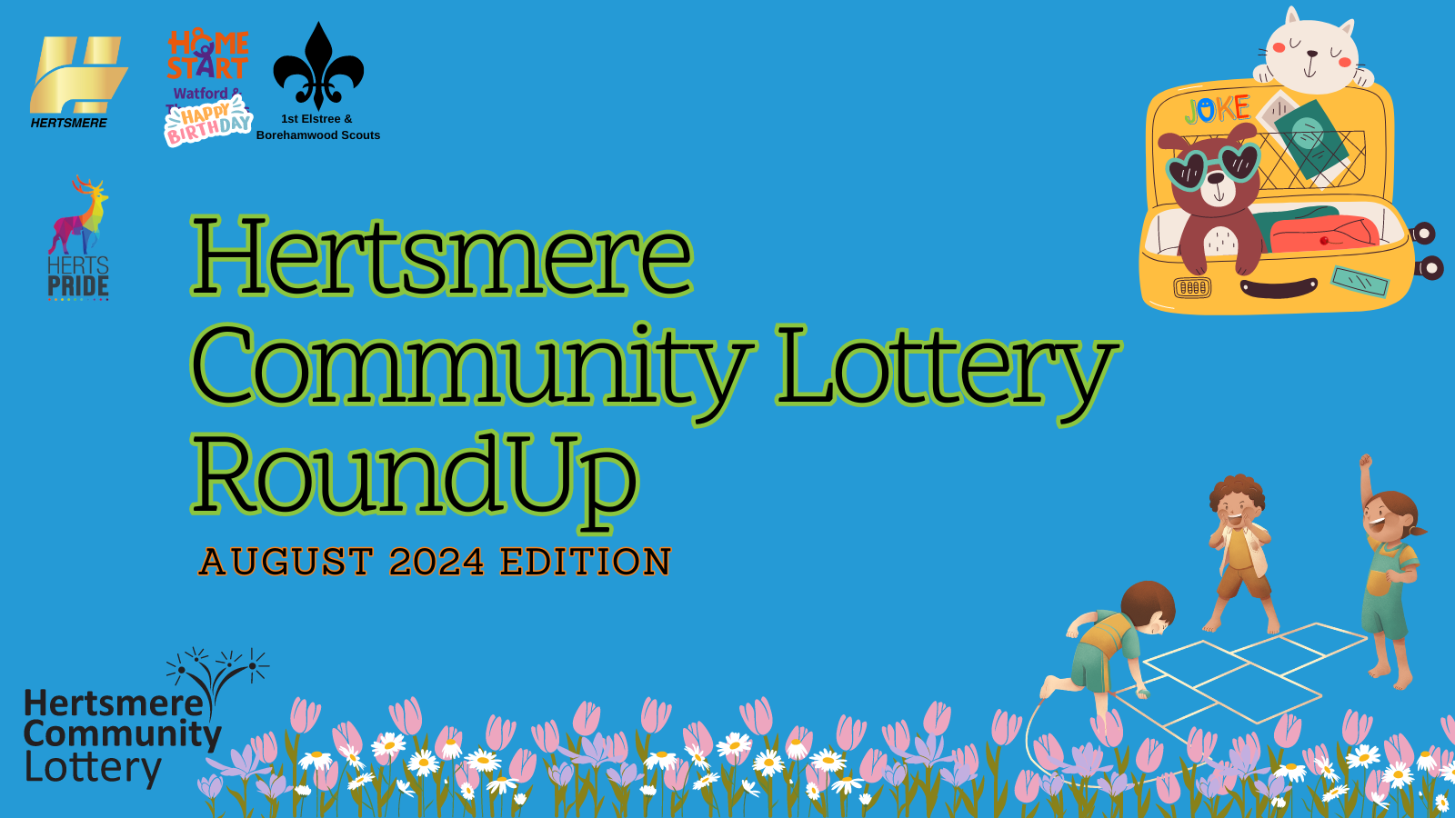 Hertsmere Community Lottery Round-up August 2024